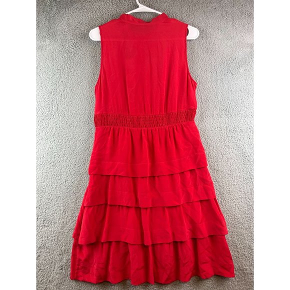 Anthropologie Girls From Savoy 100% Silk Summer Dress Sleeveless size Ten - Picture 2 of 11